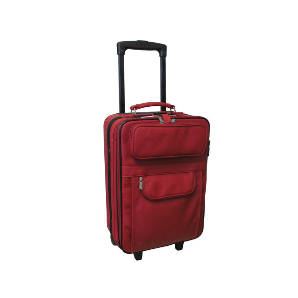 amerileather Amerileather Rozanne Leather 23" Expandable Wheeled Luggage (#88-5)