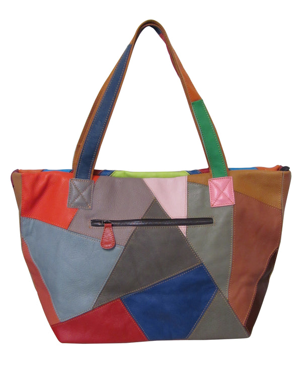 Amerileather Amerileather Simonda Rainbow Tote (#1935-89)