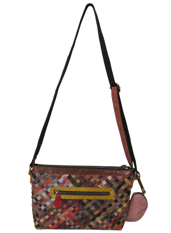 Amerileather Amerileather Stella Slim Shoulder Bag (#1735-9)