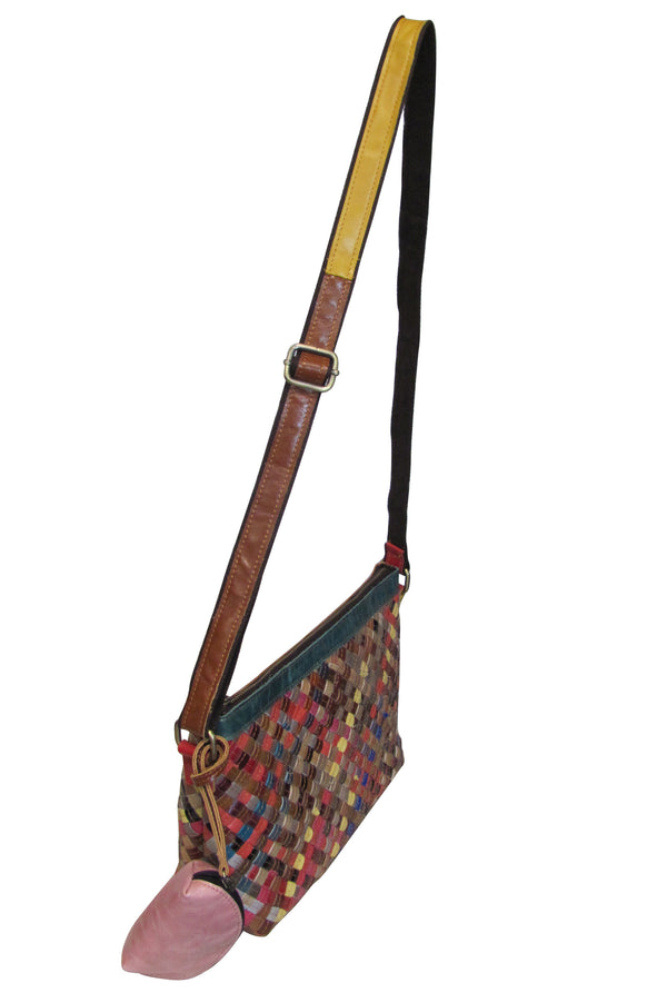 Amerileather Amerileather Stella Slim Shoulder Bag (#1735-9)