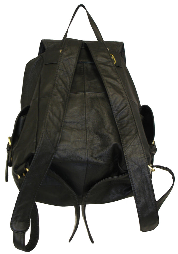 Amerileather Amerileather Urban Buckle-Flap Backpack (#1822-024)