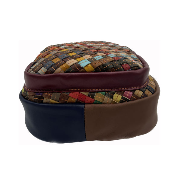 Amerileather Amerileather Woven Cross-body (#1957-012689)