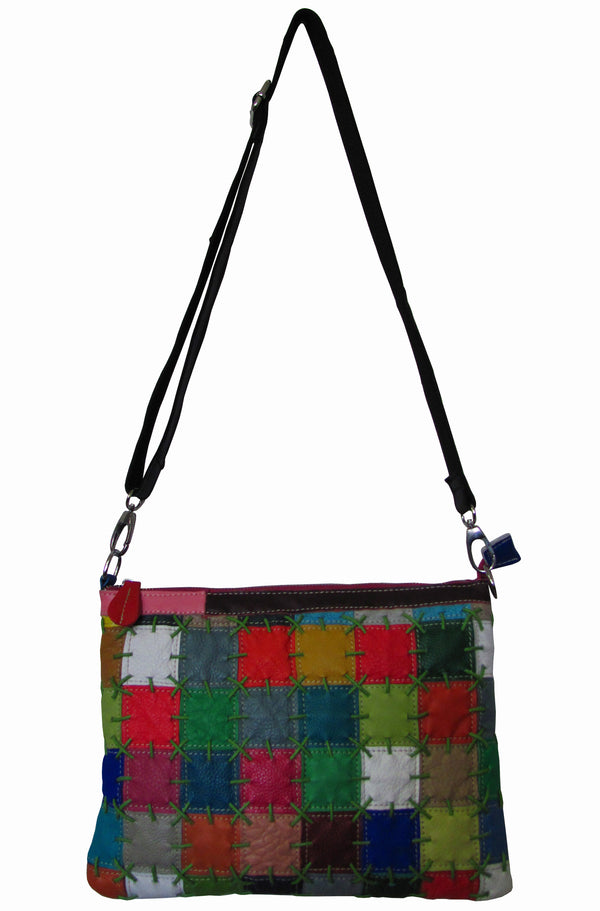 Amerileather Amerileather Zigzagger Shoulder Bag (#535-079)