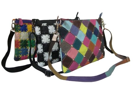 amerileather Amerileather Zigzagger Shoulder Bag (#535-079)