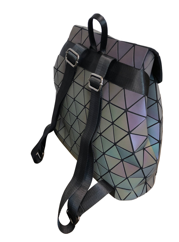 Amerileather APC Mollie Luminous Geometric Backpack (#3402-9)