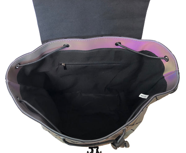 Amerileather APC Mollie Luminous Geometric Backpack (#3402-9)