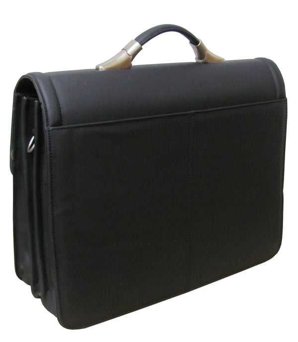 Amerileather APC Savvy Leather Executive Briefcase (#2840-0)