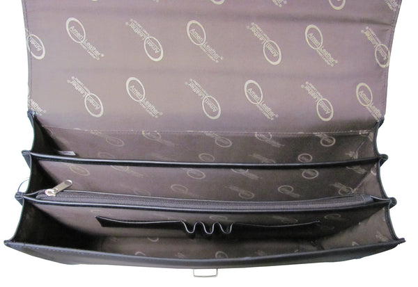 Amerileather APC Savvy Leather Executive Briefcase (#2840-0)