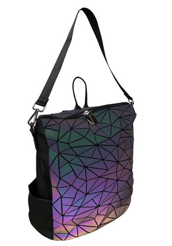 amerileather APC Tegan Luminous Geometric Tote/Backpack (#3401-9)
