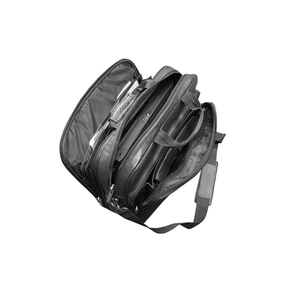 Amerileather Genuine Laptop Softside Briefcase (#48-0)