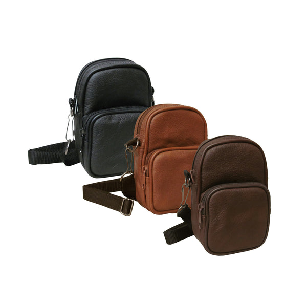 amerileather Leather Photo/Audio All Purpose Pouch (#1907-023)