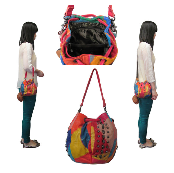 Amerileather Q Metal Amerileather Mini Purse (#1725-9)