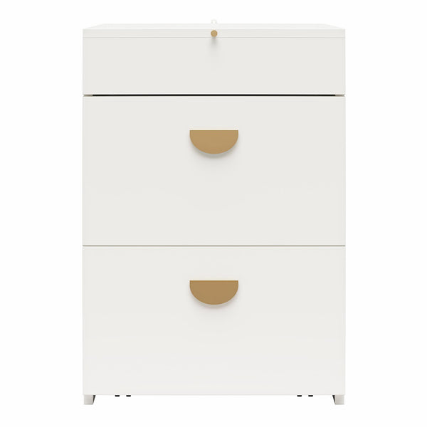 ameriwood home Ameriwood Home 3-in-1 Vanity Set Makeup Storage Desk & Stool Mirror w/ LED lights & USB Charging Station