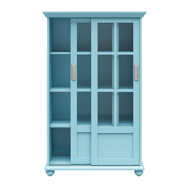 Ameriwood Home Ameriwood Home Aaron Lane Bookcase With Sliding Glass Doors