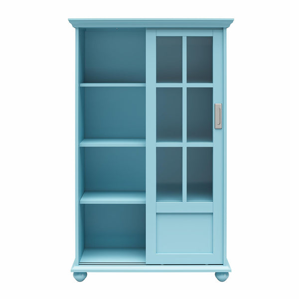 Ameriwood Home Ameriwood Home Aaron Lane Bookcase With Sliding Glass Doors