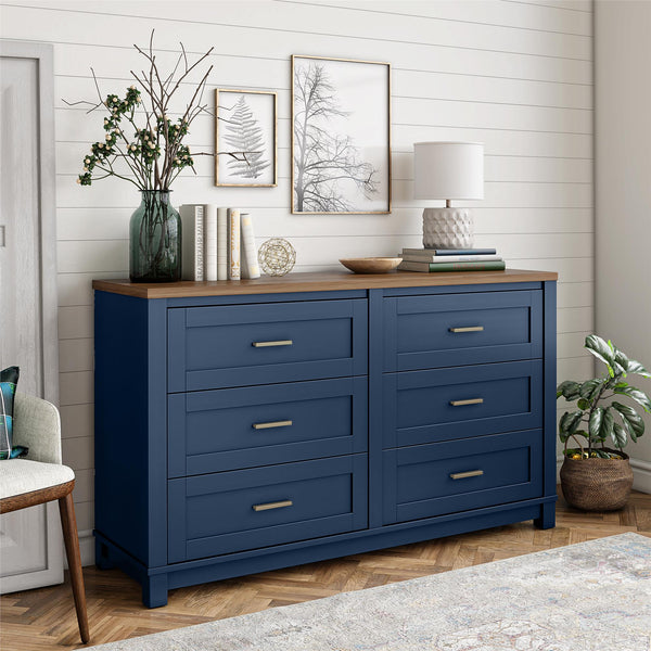 Ameriwood Home Ameriwood Home Armada 6-Drawer Wide Dresser