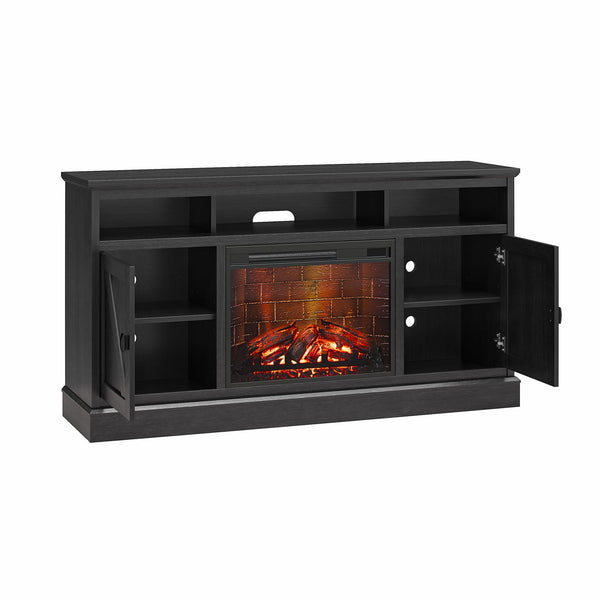 Ameriwood Home Ameriwood Home Ashton Lane Electric Fireplace TV Stand With Remote For TVs Up To 65in