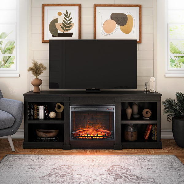 Ameriwood Home Ameriwood Home Baileywick TV Console With Electric Fireplace For TVs Up To 75"
