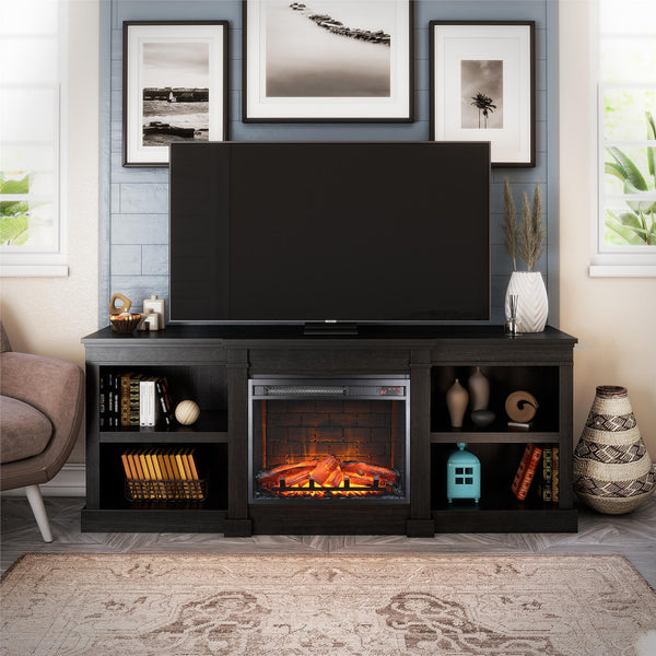 Ameriwood Home Ameriwood Home Baileywick TV Console With Electric Fireplace For TVs Up To 75"