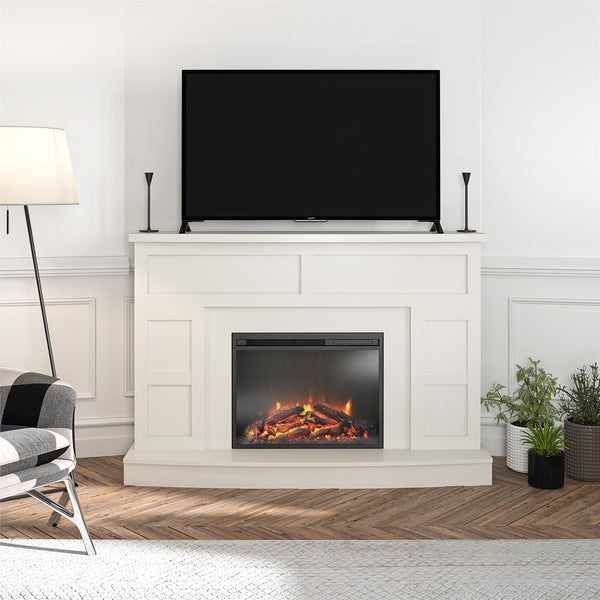 Ameriwood Home Ameriwood Home Barrow Creek Mantel With Fireplace TV Console For TVs Up To 60"