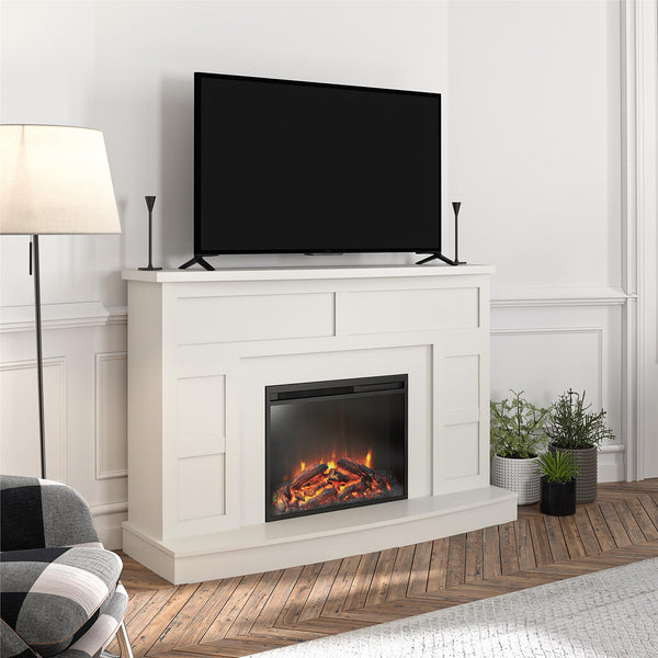 Ameriwood Home Ameriwood Home Barrow Creek Mantel With Fireplace TV Console For TVs Up To 60"