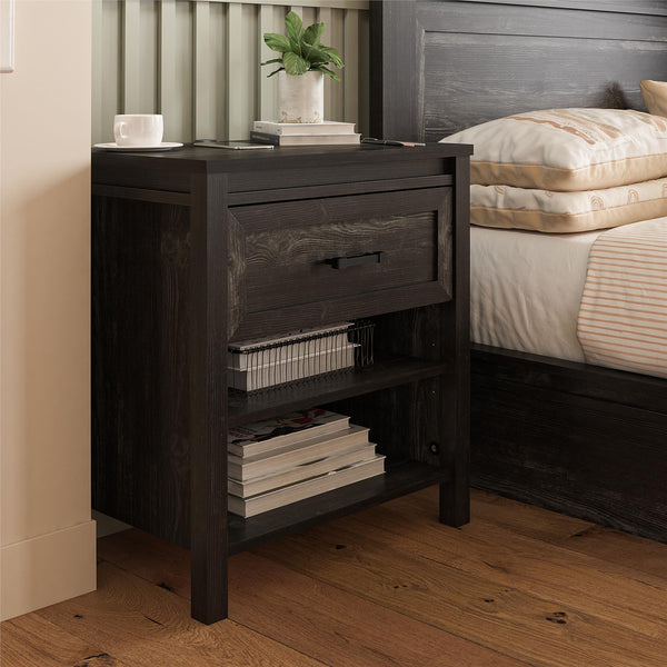 Ameriwood Home Ameriwood Home Beaumont Nightstand With 2 USB Ports