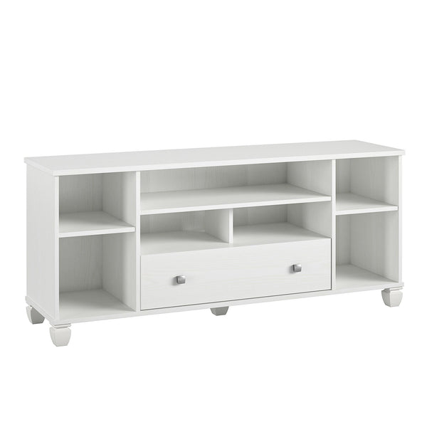 Ameriwood Home Ameriwood Home Brett TV Stand For TVs Up To 64" With 7 Open Shelves And 1 Drawer