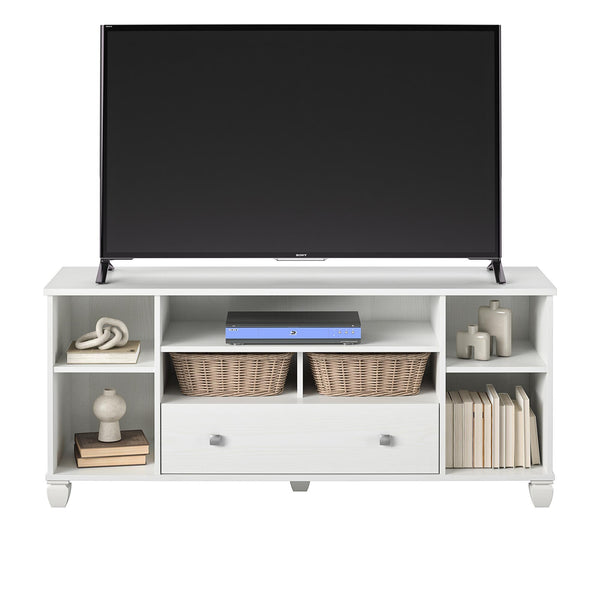 ameriwood home Ameriwood Home Brett TV Stand for TVs up to 64" with 7 Open Shelves and 1 Drawer ameriwood home Ameriwood Home Brett TV Stand for TVs up to 64" with 7 Open Shelves and 1 Drawer