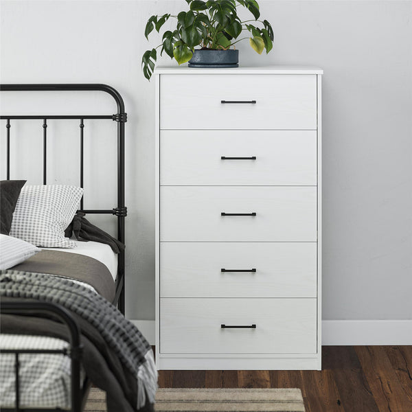 Ameriwood Home Ameriwood Home BrEZ Build Pearce Tall 5 Drawer Dresser