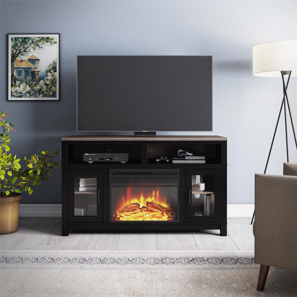 Ameriwood Home Ameriwood Home Carver Electric Fireplace TV Stand For TVs Up To 60"