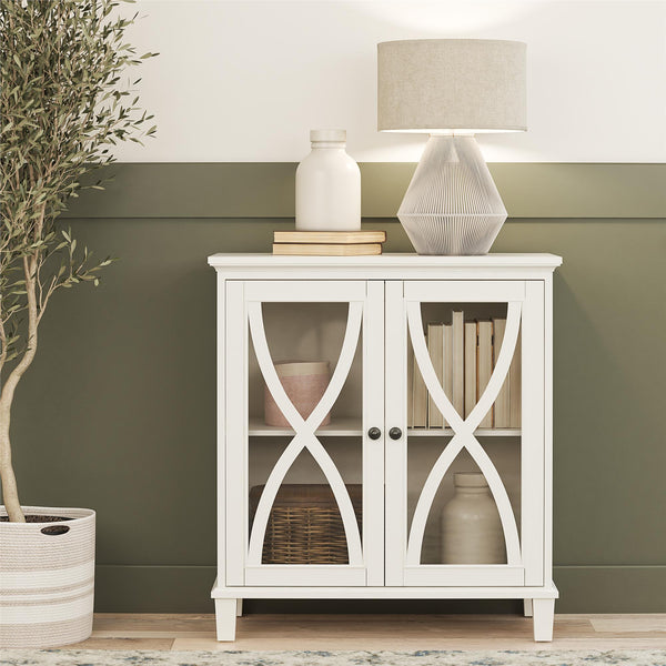 Ameriwood Home Ameriwood Home Celeste Accent Cabinet With Glass Doors