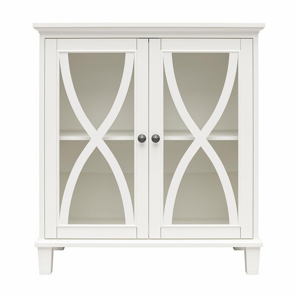 ameriwood home Ameriwood Home Celeste Accent Cabinet with Glass Doors ameriwood home Ameriwood Home Celeste Accent Cabinet with Glass Doors