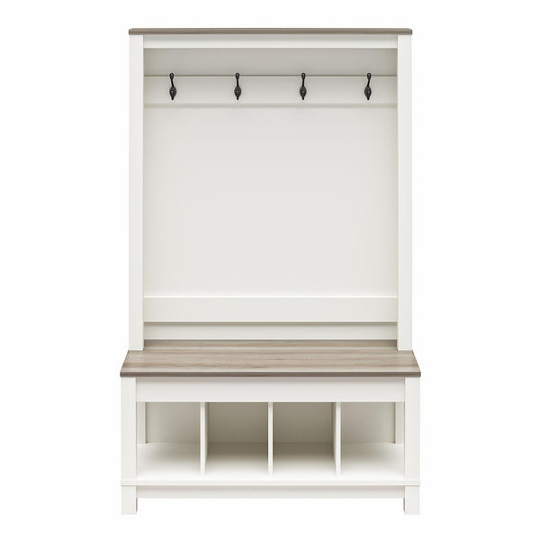 ameriwood home Ameriwood Home Chapel Hill Rustic Farmhouse Entryway Hall Tree