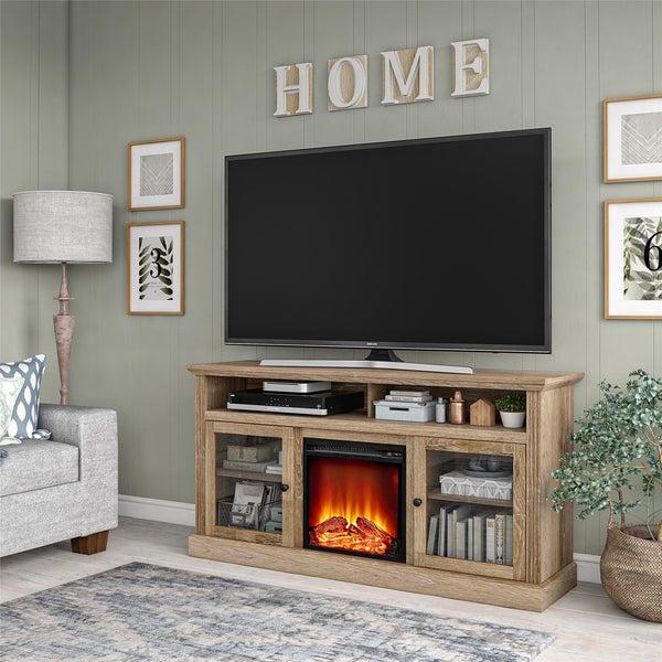 Ameriwood Home Ameriwood Home Chicago Fireplace TV Stand For TVs Up To 65"