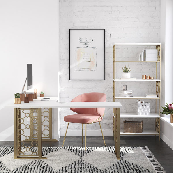 Ameriwood Home CosmoLiving Ella L Desk