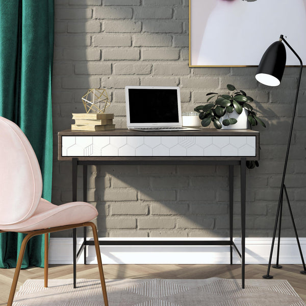 Ameriwood Home CosmoLiving Olivia Computer Desk