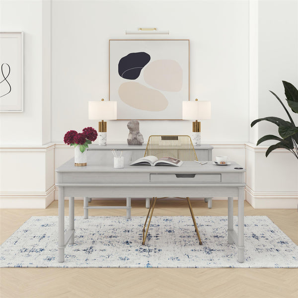 Ameriwood Home CosmoLiving Selena Lift-top L Desk