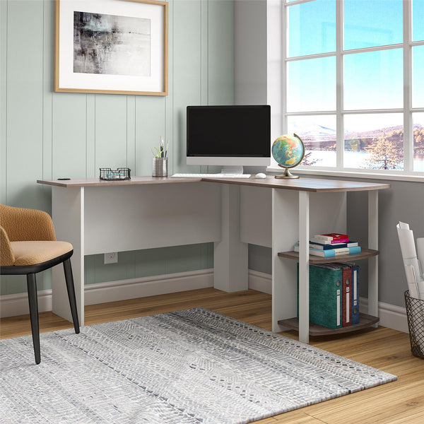 Ameriwood Home Ameriwood Home Dakota L Desk With Bookshelves
