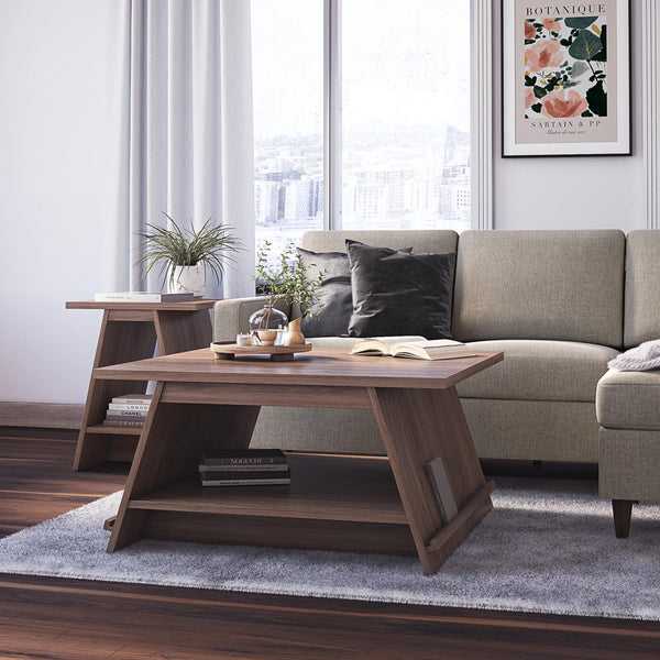 Ameriwood Home Ameriwood Home Danton A-Frame Coffee Table With Magazine Perch
