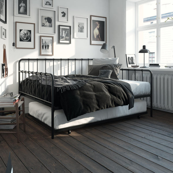 Ameriwood Home DHP Aaron Metal Daybed And Trundle