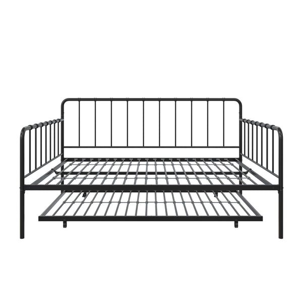 ameriwood home DHP Aaron Metal Daybed and Trundle