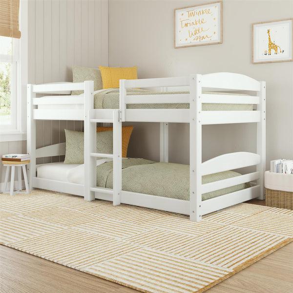 Ameriwood Home DHP Birley Kids' Low Wood Bunk Bed