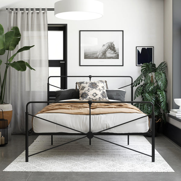 Ameriwood Home DHP Bradford Metal Bed Frame