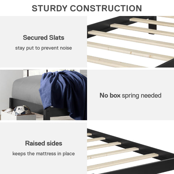 Ameriwood Home DHP Braylon Twin Size Bed Frame