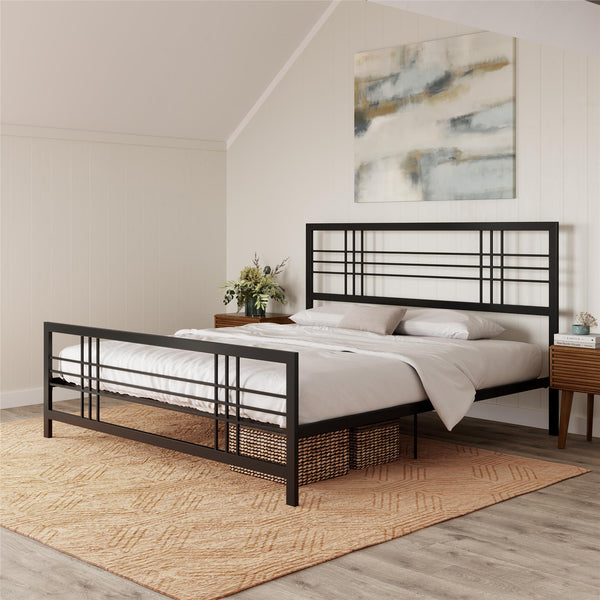 Ameriwood Home DHP Burbank Metal Bed