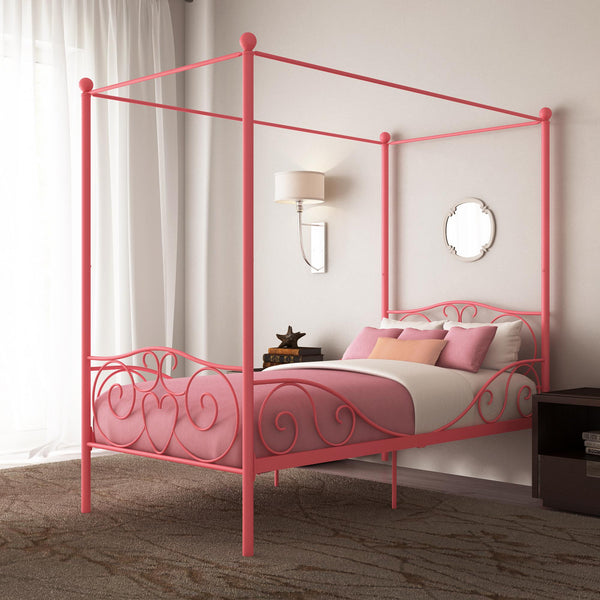 Ameriwood Home DHP Canopy Metal Bed