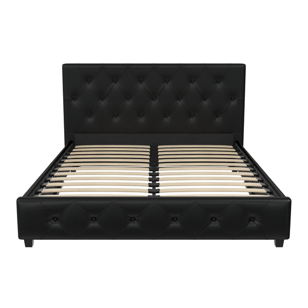 ameriwood home DHP Dakota Upholstered Bed Frame