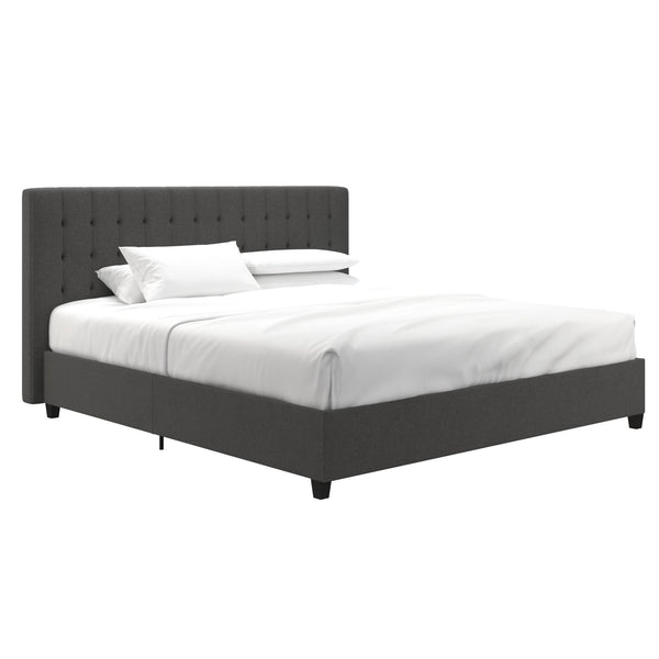 Ameriwood Home DHP Emily Upholstered Bed