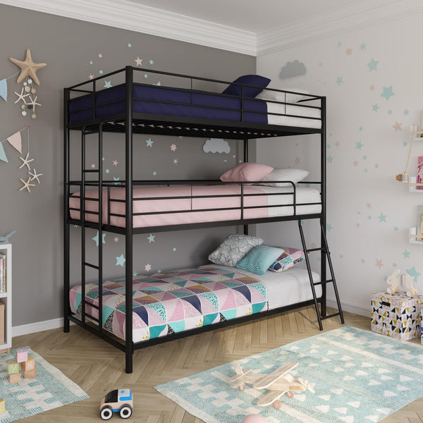 Ameriwood Home DHP Everleigh Triple Bunk Bed