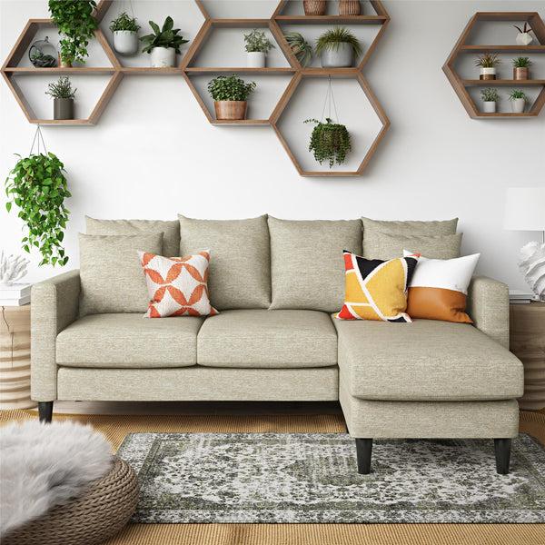 Ameriwood Home DHP Forbin Sectional Sofa